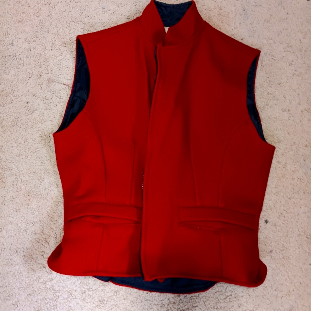 Red Sleeveless Vest